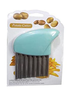 Potato Slicer And Pickles, Stainless Steel Blue