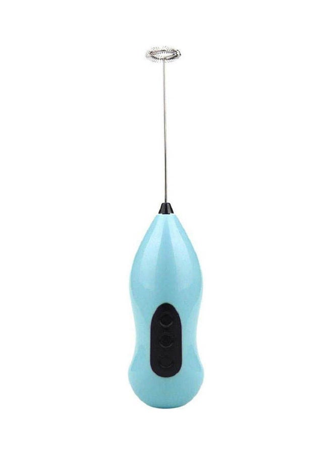 Mini Handle Whisk Mixer Egg Beater Drinks Milk Frother Foamer Stirrer Kitchen Blue 