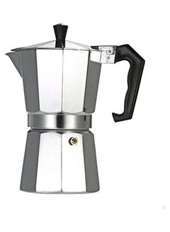 Generic 6-Cup Aluminum Espresso Percolator Coffee Stovetop Maker Mocha Pot Silver  - Image 1