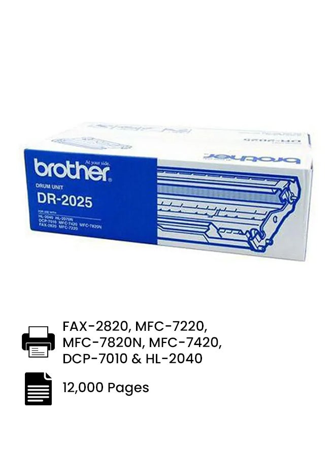 brother Ink Cartridge  DR2025 Black - Image 2