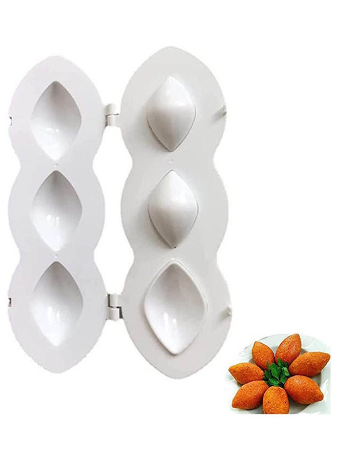 Meatball Mold Manual Meatloaf Maker Press Tool, Durable Diy Meatball Meatloaf Maker Press Tool White - Image 1