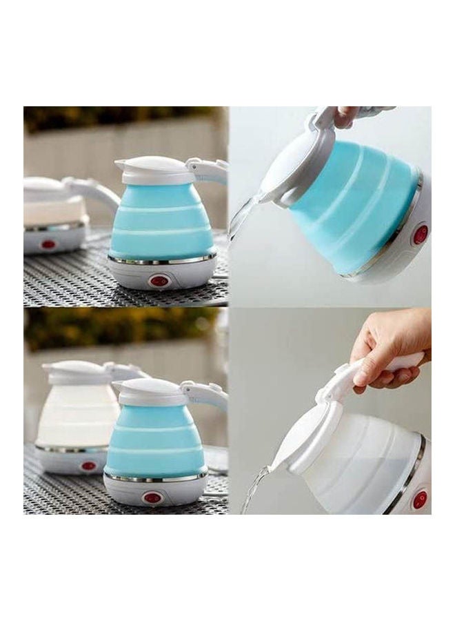 Generic - Kettle Electric For Travel Food Grade Folding 1.5 L 5 W EA-11076W-37 Blue - Image 1