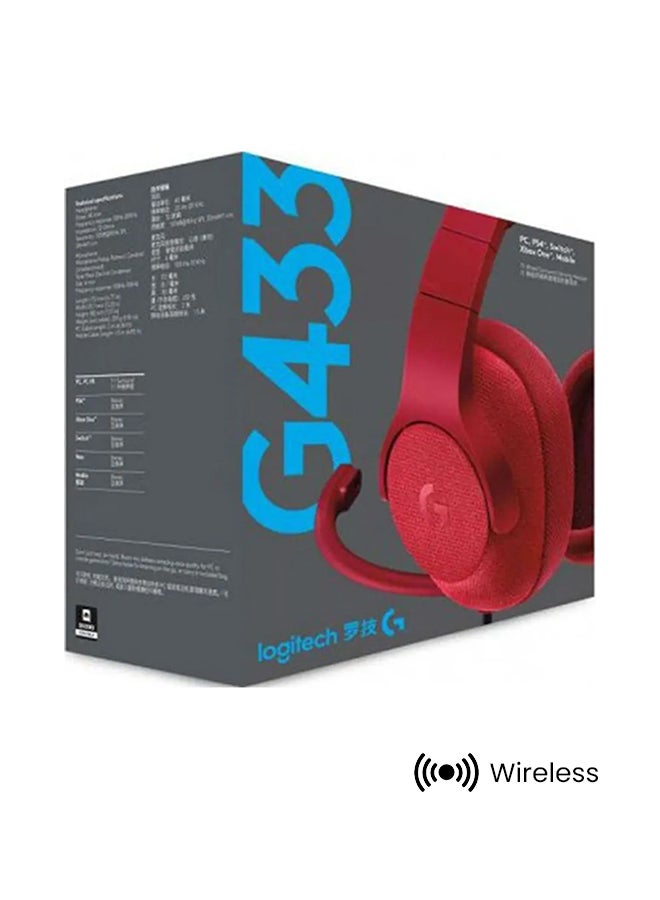 Logitech Gaming Headset G433 7.1 Surround 3.5Mm - Image 2