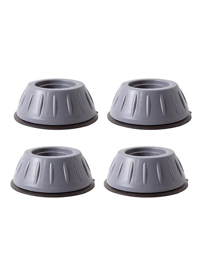 Washing Machine Anti Vibration Pads 4 Pcs Grey 20x9cm - Image 1