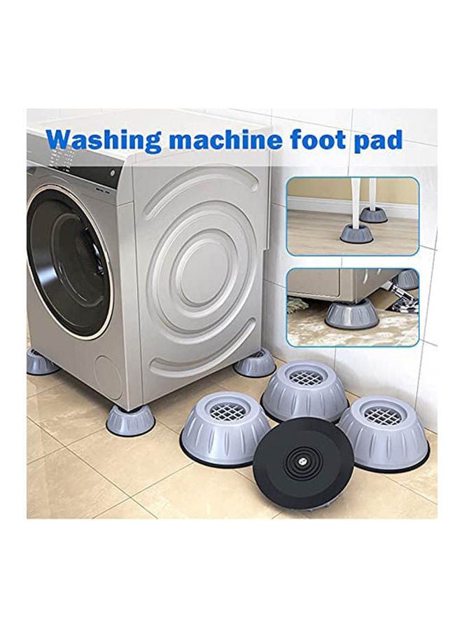 Washing Machine Anti Vibration Pads 4 Pcs Grey 20x9cm - Image 2
