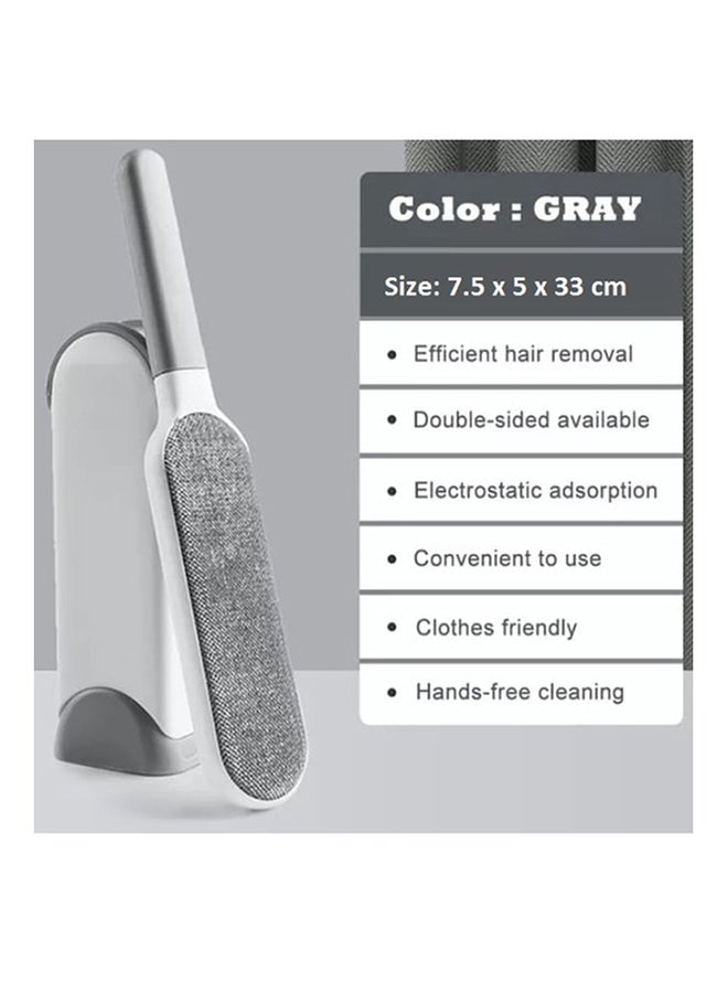 fashionhome Sticky Clothes Hair Remover Lint Brush White 7.5x5x33cm - Image 4