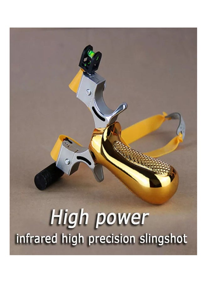 360-degree Rotating Catapult Slingshot With Subframe Laser 86x130millimeter 