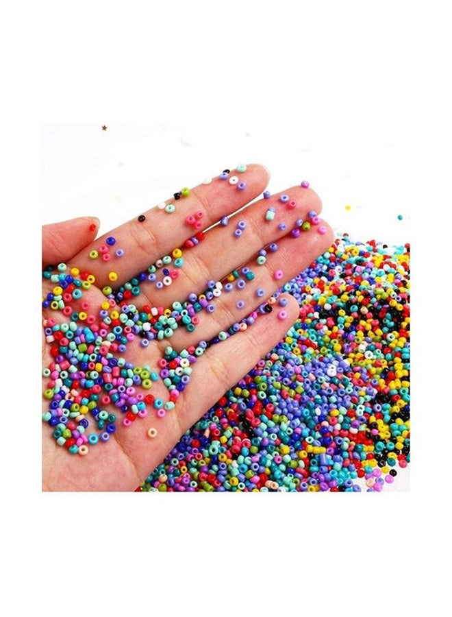 15000-Piece Glass Beads And Alphabet Letter Jewellery Making Kit - Image 3