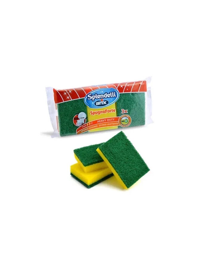 Heavy Duty Sponges Silver 140x50cm