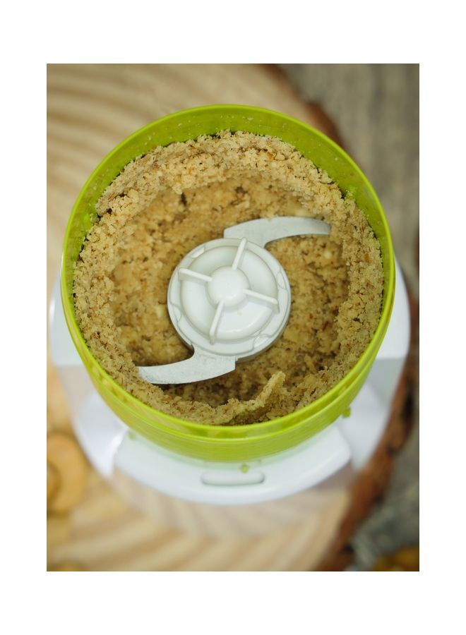 GEEPAS - Wet & Dry Grinder Powerful Copper Motor | Stainless Steel Blades | Smoothies-Protein Shakes And Spice Grinder 280.0 W GCG41015 White, Green - Image 1
