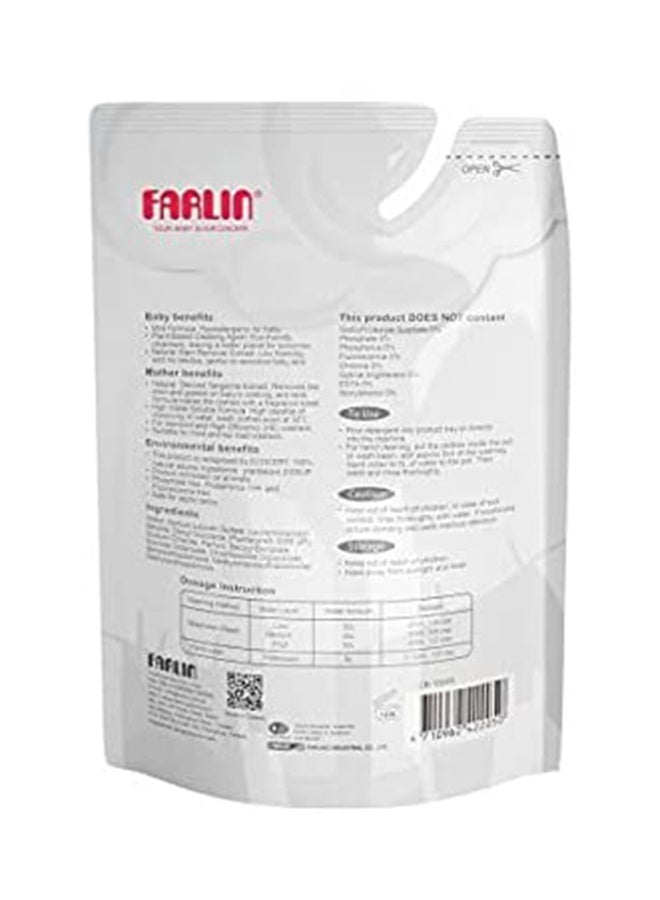 FARLIN - Clean 2.0 Baby Clothing Detergent Refill Pack 800ml – Gentle, Hypoallergenic And Stain-Removing Laundry Liquid - Image 1