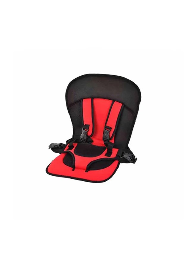 Ultra-Portable Multifunction Baby Car Soft Cushioned Safety Seat Chair Red  - Image 2
