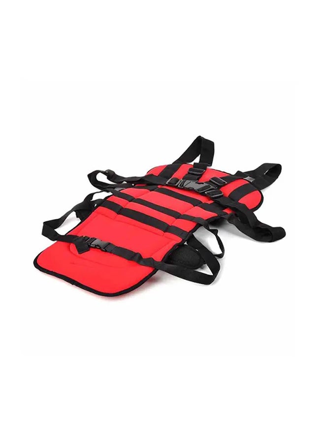 Ultra-Portable Multifunction Baby Car Soft Cushioned Safety Seat Chair Red  - Image 3
