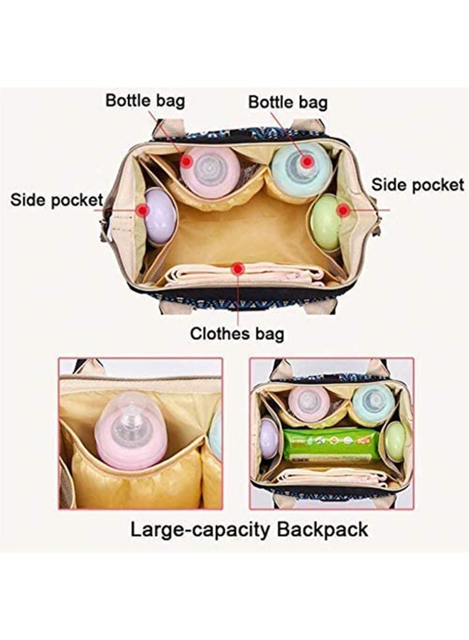 Mummy Maternity Multi-Function Baby Diaper Backpack Bag With Insulted Pocket  - Image 5