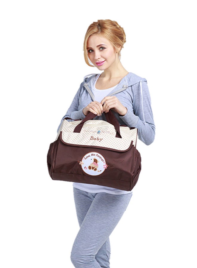 Kidle 5 Piece Lightweight Design Large Mommy Baby Diaper Bag Set With Non-toxic Fabric  - Image 5