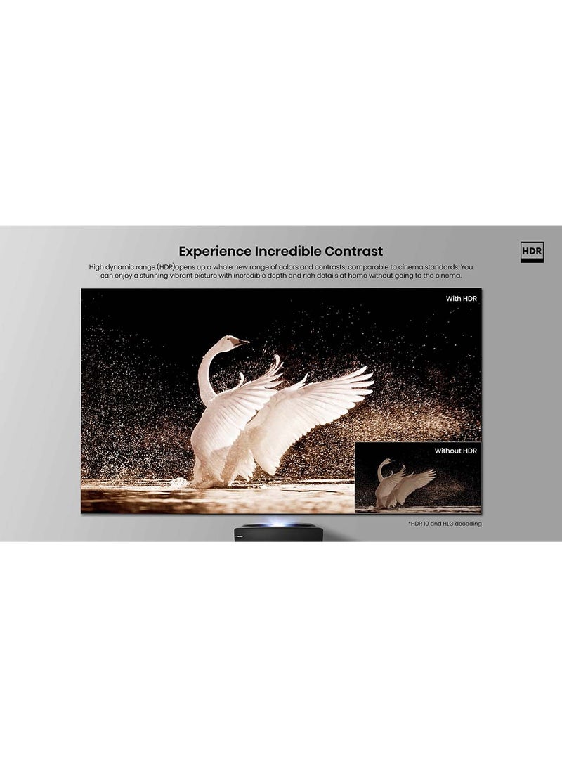 120 Inch Laser TV With Smart Screen 120L5 Black