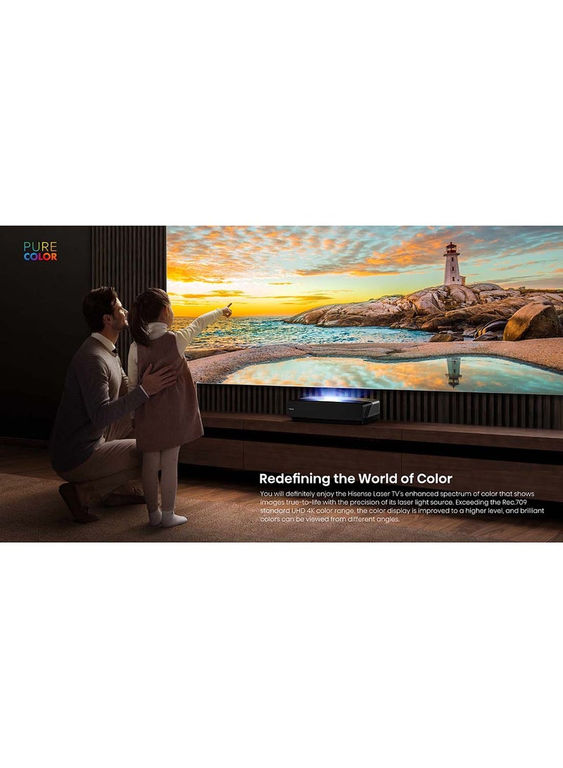 120 Inch Laser TV With Smart Screen 120L5 Black