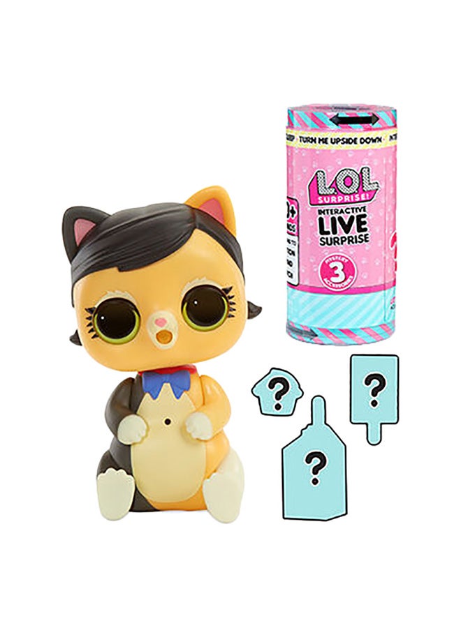 L.O.L. SURPRISE! - Interactive Live Surprise Pet Fuzzy Fan With Realistic Sounds MGA-577478_577942 - Image 1