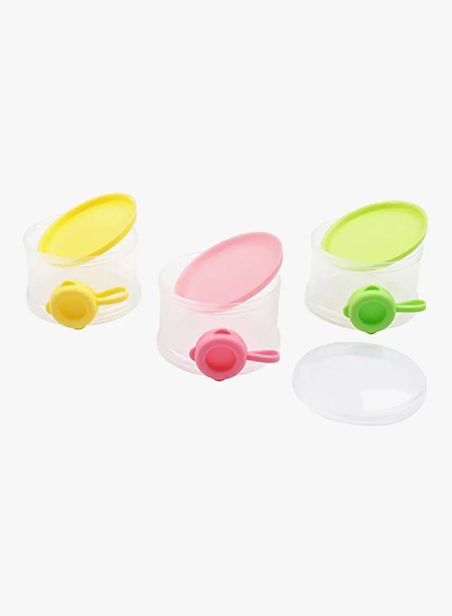 Perfect Life Ideas - 3-Layer Portable Separate Leak Proof Baby Milk Powder Container With Individual Lid - Image 1