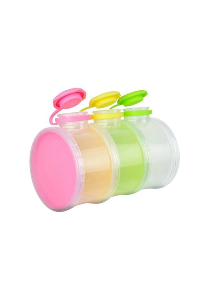 Perfect Life Ideas - 3-Layer Portable Separate Leak Proof Baby Milk Powder Container With Individual Lid - Image 1