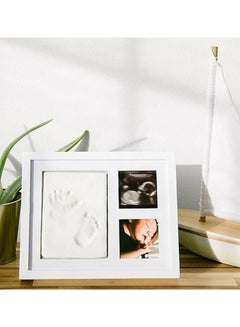 Keepsake Baby Hand And Foot Print Casting Mold With Photo Frame Memory Kit - White - v1649079999/N22018944A_5