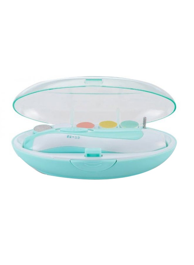 مجموعة أدوات قص الأظافر الكهربائية 6 في 1 مع إضاءة LED للأطفال - Image 1