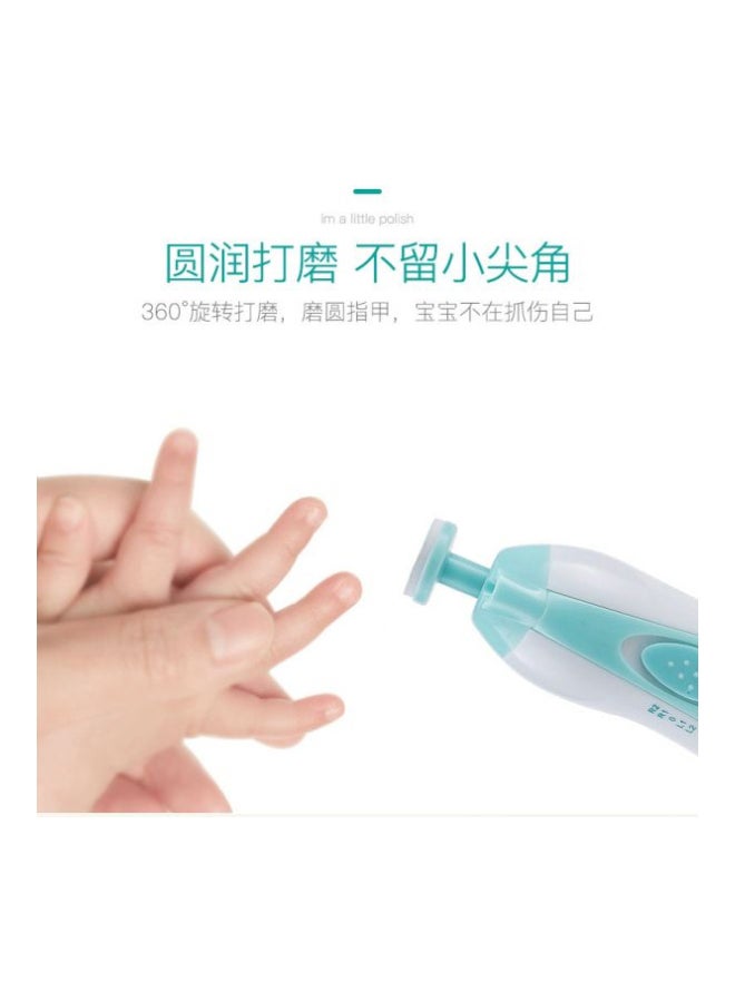 مجموعة أدوات قص الأظافر الكهربائية 6 في 1 مع إضاءة LED للأطفال - Image 3