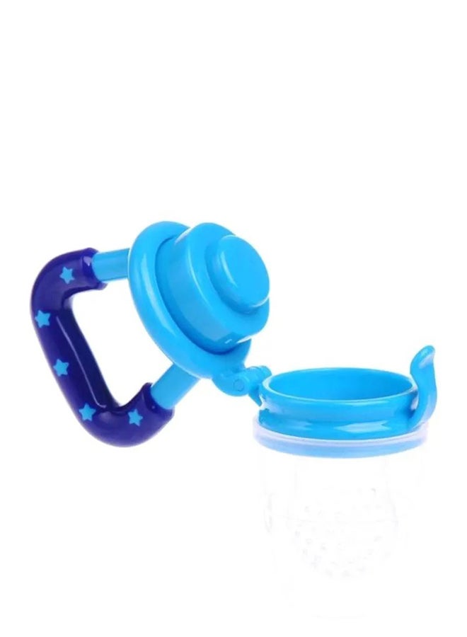 Fresh Food Feeder Pacifier Silicone Baby Teether Toy For Children - Blue - Image 1