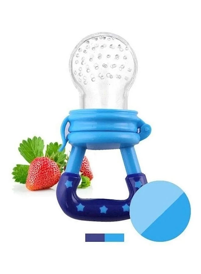 Fresh Food Feeder Pacifier Silicone Baby Teether Toy For Children - Blue - Image 4