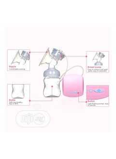 Generic Electric Automatic Breast Pump With Pacifier Portable And Easy To Use - Pink  - Image 3