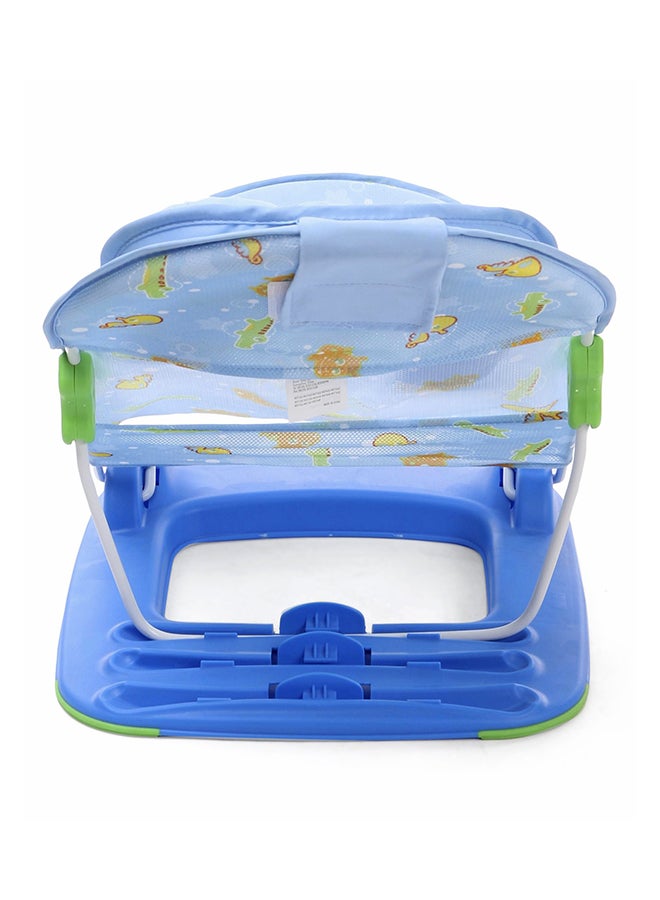 كرسي استحمام للأطفال خفيف الوزن، بتصميم مقاوم للانزلاق، قابل للطي، وضع مريح لحديثي الولادة - Image 5