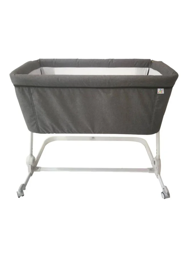 Baby love 3-In-1 Deluxe Multifunctional Swing Baby Bassinet Cradle With Adjustable Height - Grey