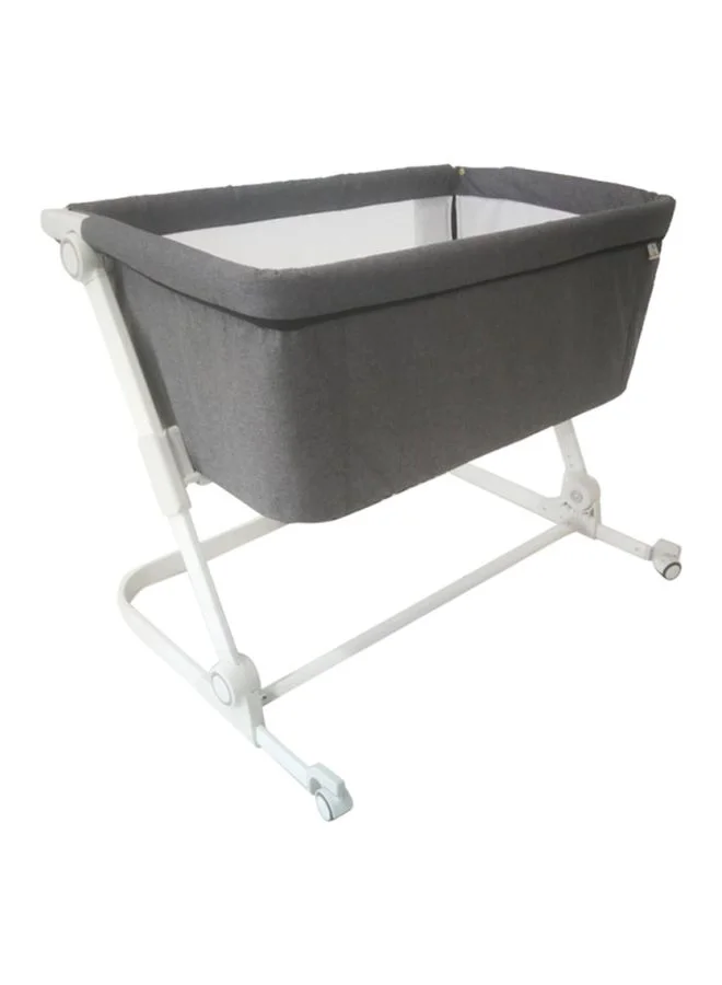 Baby love 3-In-1 Deluxe Multifunctional Swing Baby Bassinet Cradle With Adjustable Height - Grey