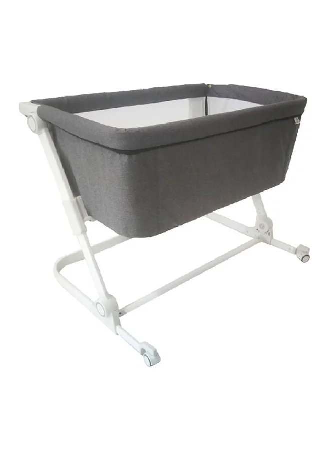 Baby love 3-In-1 Deluxe Multifunctional Swing Baby Bassinet Cradle With Adjustable Height - Grey