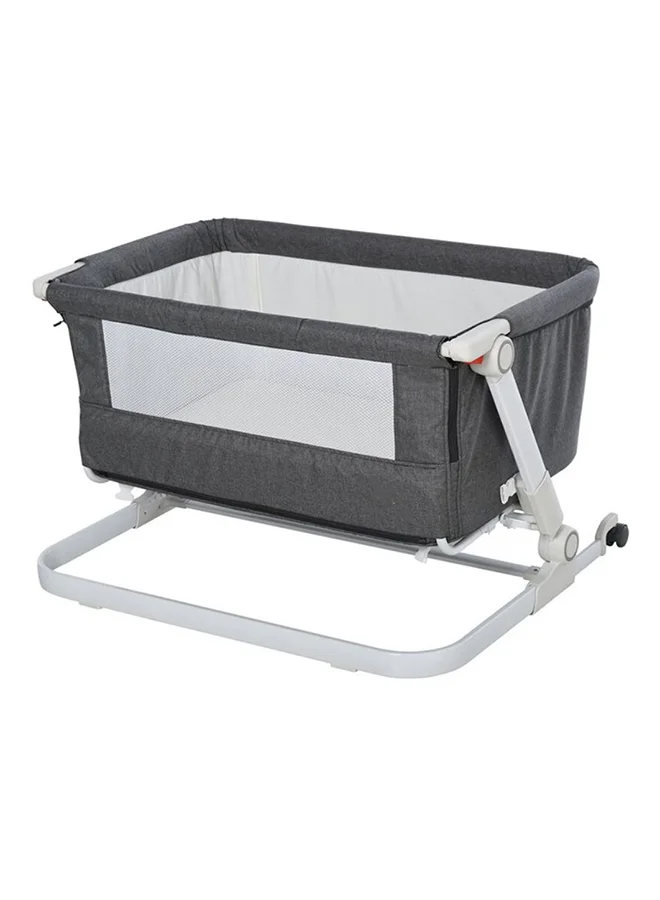Baby love 3-In-1 Deluxe Multifunctional Swing Baby Bassinet Cradle With Adjustable Height - Grey