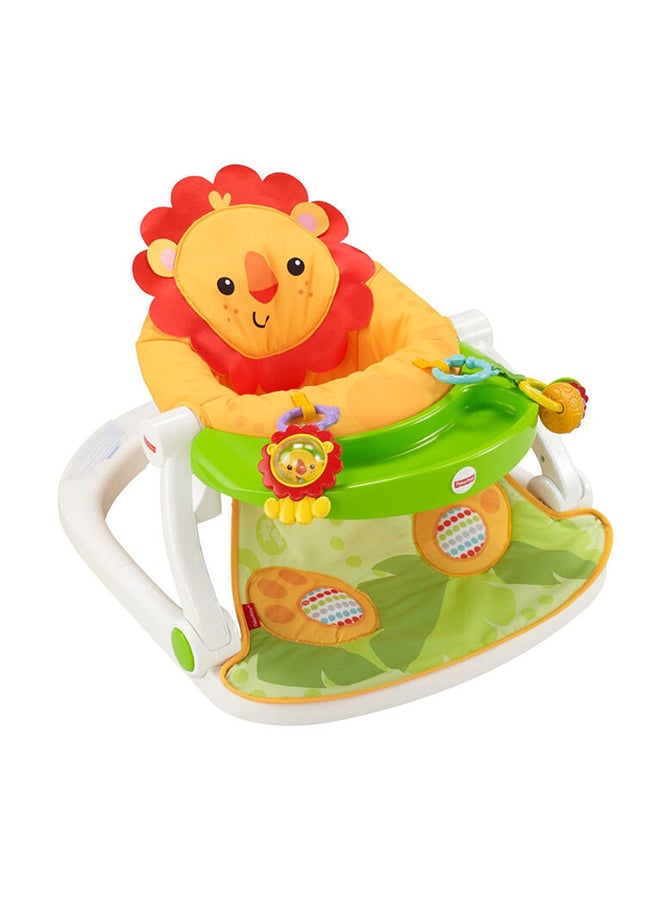 Baby love Foldable, Portable Design Floor Padded Seat With Light, Music, Comfortable and Relaxed  - Image 2