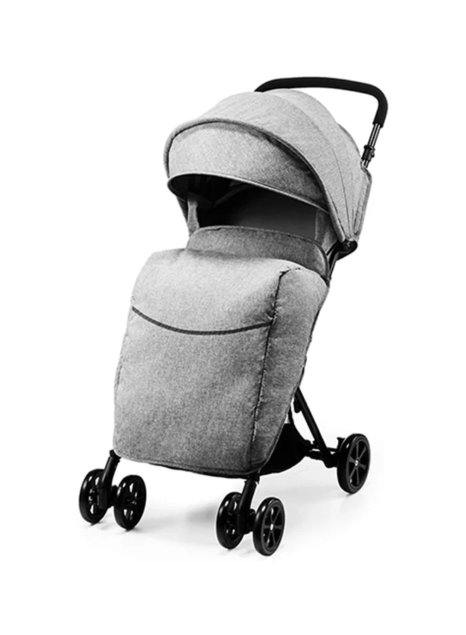 Kinderkraft Compact Folding Lightweight Stroller Lite Up Baby Pushchair Buggy With Adjustable Foot Rest And Rain Cover
