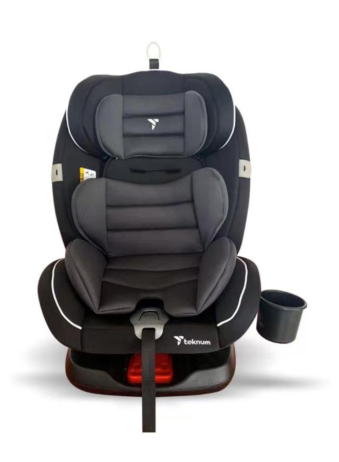 TEKNUM Evolve 360 Car Seat 0 - 12Yrs Grey  - Image 4