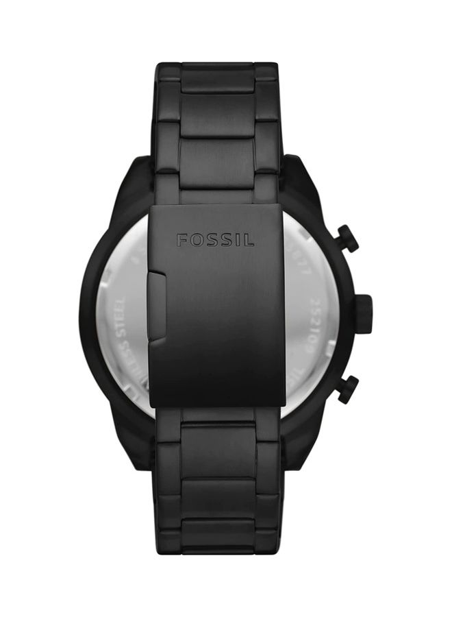 FOSSIL - Men's Bronson Stainless Steel Chronograph Watch FS5876 - Image 1