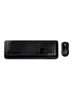 Microsoft Wireless Keyboard With Mouse Combo Black 