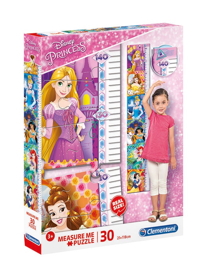 Clementoni Measure Me Princess-2019 Floor Puzzle 130722 6.00x27.80x39.60cm  - Image 1