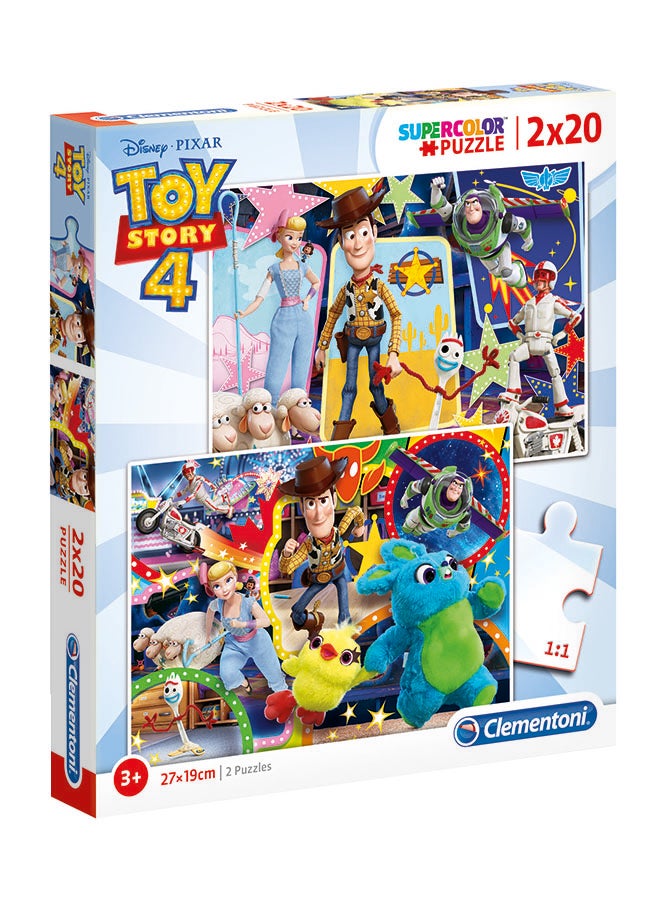 Clementoni Toy Story 4 Brain Teaser 130732 27 x 19cm - Image 1