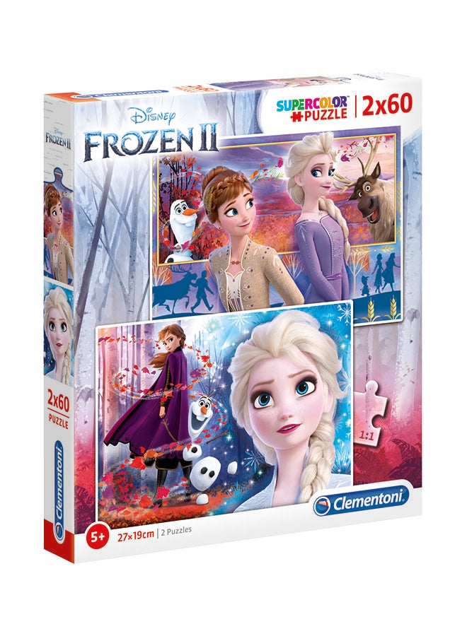 كلمينتوني أحجية تركيب صور من فيلم "Frozen II" من ديزني 120 قطعة طراز  061-672 27x19Ø³Ù†ØªÙŠÙ…ØªØ± - Image 1