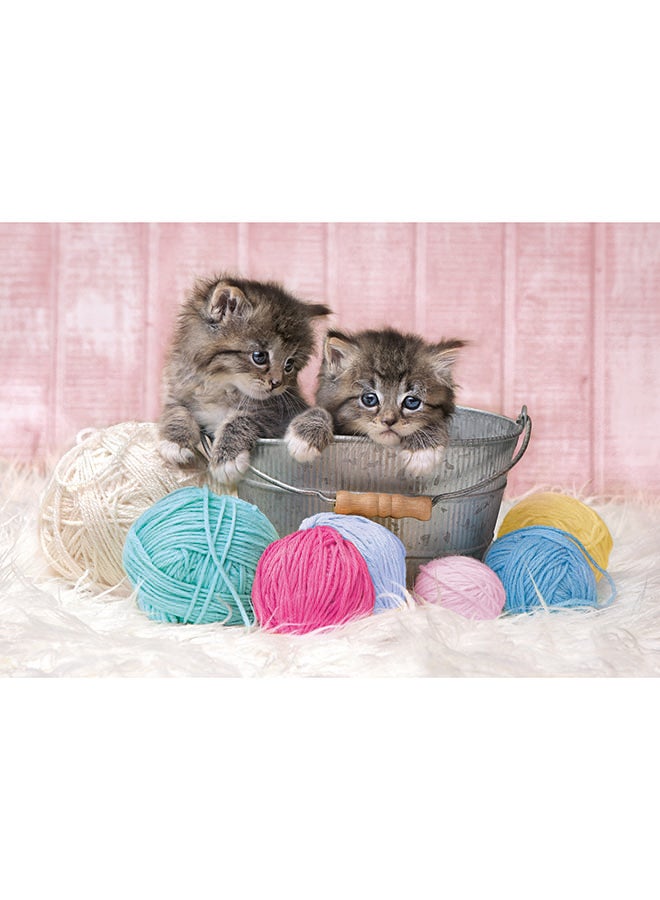 Clementoni 104-Piece Sweet Kitten Puzzle 48.5x33.5cm - Image 2