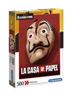 Clementoni Puzzle High Quality Collection La Casa De Papel 500 Pieces 25.4cm  - Image 1