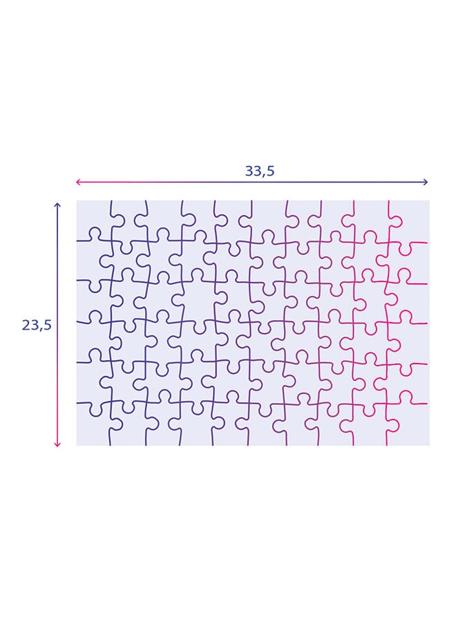 كلمينتوني لعبة أحجيات قطع تركيب بتصميم مستوحى من فيلم ديزني "فروزن 2", مكونة من 60 قطعة 20.2سم - Image 4