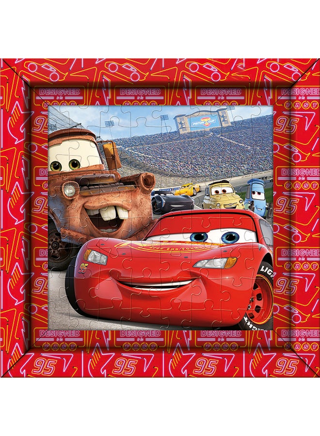 Clementoni - Puzzle Disney Cars 3 Lightening Mcqueen 60 Pieces 27x27cm - Image 1