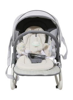 Mamalove Portable Foldable Comfortable Position Adjustable Recliner Baby Bouncer Rocker  - Image 3