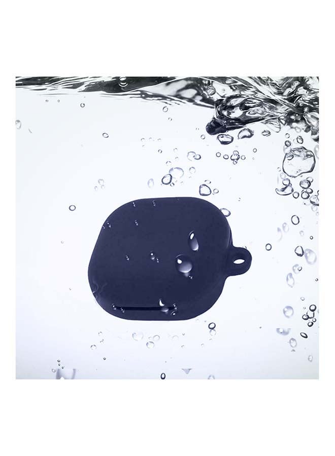 MARGOUN Protective Case With Keychain Carabiner For Samsung Galaxy Buds2/Buds Pro/Buds Live Dark Blue - Image 5