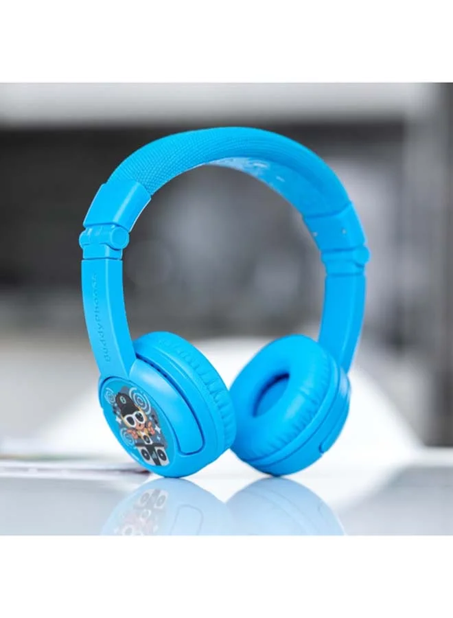 بودي فونز سماعات بودي فونز كوزموس بلس بخاصية إلغاء الضوضاء النشط وبلوتوث - أزرق لامع